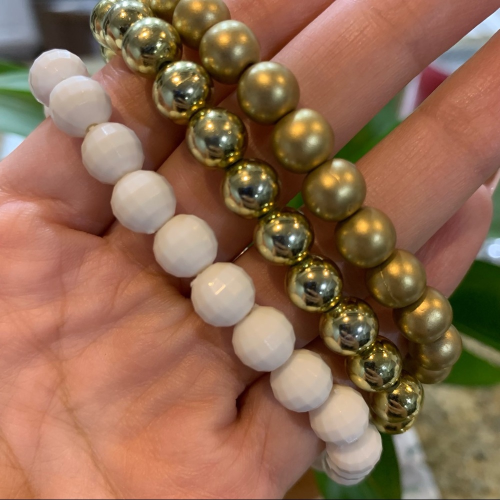 3 stackable bracelets bundle - Picture 3 of 3